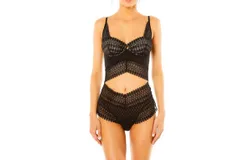 Cosabella Lunna Bustier In Black