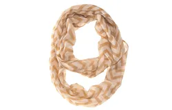 Zig Zag Infinity Scarf