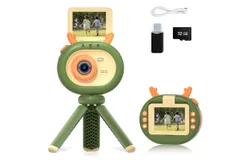 C&aacute;mara Infantil para Ni&ntilde;os&comma; C&aacute;mara de Video para Ni&ntilde;os-Verde