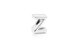 Pandora Letter Z Charm In Silver