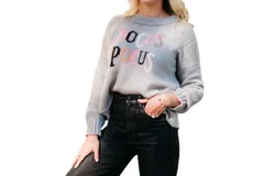 Wooden Ships Hocus Pocus Sweater In Gray