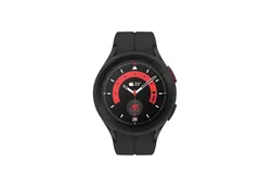 Samsung Galaxy Watch 5 Pro 45mm Smartwatch with GPS&comma; Heart Rate&comma; Fitness Tracking - Titanium&comma; Sapphire Glass&comma; Improved Battery-Black &lpar;Refurbished&rpar;