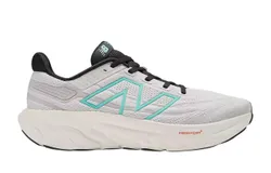 New Balance Men&apos;s 1080V13 Running Shoe In Grey Matter&sol;cyber Jade