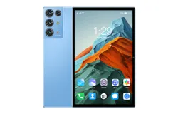 Tablet 10 inch s30pro 6&plus;128G Screen resolution 1280&ast;800 Front 2MP Android OS 8&period;0 system 3800mAh Li-ion battery 8 cores-blue