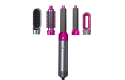5 in 1 curling iron&comma; multifunctional hot air comb wet and dry without hair damage&comma; multi-head automatic curling iron hair dryer comb straight hair comb&comma; suitable for creating straight hair curly hair all kinds of hairstyles