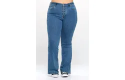I&m Jeans Curvy High Rise Bootcut Jeans In Light Blue