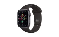 Apple Watch SE &lpar;GPS&comma; 40mm&rpar; - Space Gray Aluminum Case with Black Sport Band - smartwatch &lpar;Renewed&rpar;