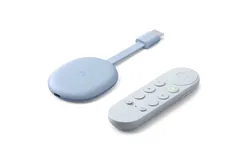 Chromecast with Google TV &lpar;HD&rpar; - Streaming Stick Entertainment on Your TV with Voice Search - Watch Movies&comma; Shows&comma; and Live TV in 1080p HD - -Blue Snow