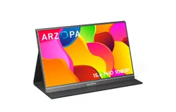 ARZOPA Portable Monitor&comma; 15&period;6&apos;&apos; 1080P FHD Laptop Monitor USB C HDMI Computer Display HDR Eye Care External Screen w&sol;Smart Cover for PC Mac Phone Xbox Switch PS5-S1 Table -NEW