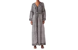 Ash & Eden Zephyr Button Front Dress In Illuminaire