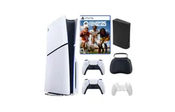 Playstation Slim Disc Bundle With Accessories&comma; Extra Controller and College Football 25 Game
