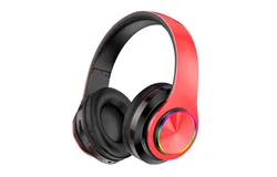 B39 RGB Luminous Wireless BT 5&period;0 Gaming Headset Stereo Headphone Foldable Earphone Headphone Mic