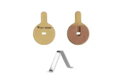 Bike Disc Brake Pads Copper-Based Semi-Metal Brake Pad Wear Resistant Brake Parts for Mountain Bike
