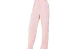 Dolce Cabo Pleated Wide Leg Pant In Pink