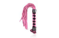 Ple&apos;sur 15&period;5in Leather Flogger Pink