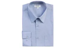 Gioberti Kids and Boys Long Sleeve Solid Dress Shirt