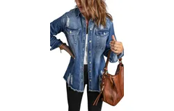 Shewin Denim Jacket In Chambray