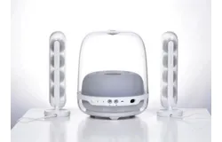 Harman Kardon HK SoundSticks 4-2&period;1 Bluetooth Speaker System with Deep Bass and Inspiring Industrial Design &lpar;White&rpar;
