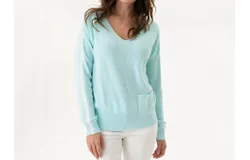 Renuar Mint Sweater In Spa