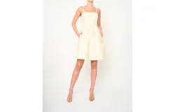 Flora Bea Mecca Strappy Dress In Cream