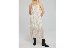Saltwater Luxe Rossen Midi Dress In Vanilla
