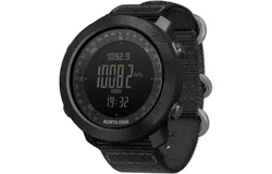 North Edge Apache Men's Outdoor Tactical Watch - Altimeter&comma; Barometer&comma; Pedometer&comma; 5ATM Waterproof&comma; EL Backlight&comma; Large Dial&comma; Perfect for Hiking and Survival Adventures