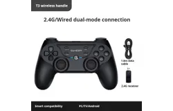 GameSir T3s Bluetooth Wireless Gamepad Switch Game Controller for Nintendo Switch Android Smartphone Apple iPhone and PC-Chicken T3 Grip