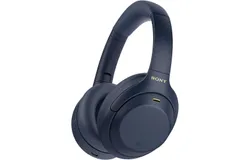 Sony WH-1000XM4 Wireless Industry Leading Noise Canceling Overhead Headphones with Mic for Phone-Call and Alexa Voice Control Blue &lpar;Renewed&rpar;