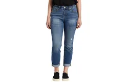 Jag Carter Mid Rise Girlfriend Jean In Everton Blue