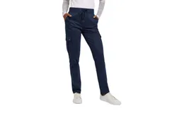 Anatomie Women&apos;s Indie Pinstripe Pant In Navy&sol;white Pinstripe