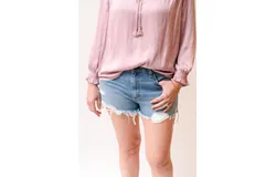 Askk Ny Denim Beach Short In Monterey