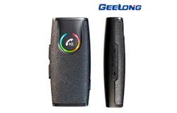 Car Bluetooth receiver Car Bluetooth receiver atmosphere light shows connecting two mobile phones