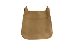 Ahdorned Women&apos;s Classic Messenger Gold Hardware Bag In Camel
