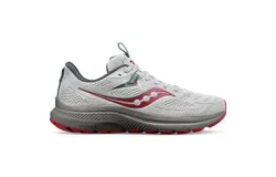 Saucony Women&apos;s Omni 21 Running Shoes In Concrete&sol;berry