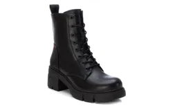 Xti Women&apos;s Combat Boots In Black