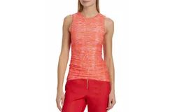 Cinq A Sept Summer Waves Dash Top In Orange