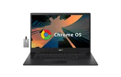 ASUS C523NA Chromebook 15&period;6&apos;&apos; HD Laptop&comma; Intel Celeron N3350 Processor&comma; 4GB RAM&comma; 64GB eMMC Flash Memory&comma; Intel HD Graphics&comma; HD Webcam&comma; Stereo Speakers&comma; Chrome OS&comma; Black&comma; &lpar;renewed&rpar;