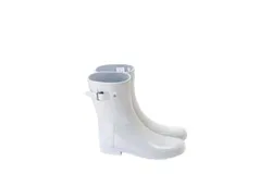 Hunter Women&apos;s Refined Short Gloss Duo Rain Boot In Stormy Grey