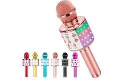 Microphone for Kids Karaoke Singing Microphone&comma;Pink