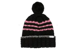 Bape Women&apos;s Cable-Knit Beanie In Black & Pink