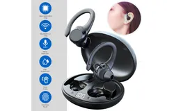 Bluetooth 5&period;2 Headphones In Ear Earhook Wireless TWS Sports Headphones with Microphone