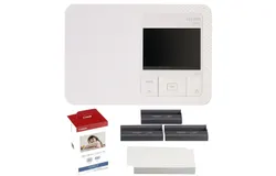 Bundle&colon; Canon SELPHY CP1500 Compact Photo Printer White with KP-108IN Paper Set