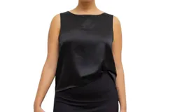 Leset Barb Blouse In Black