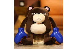 Spell Fighting Skeleton Plush Bear Doll Critical Bear Plush Toy Cartoon Doll