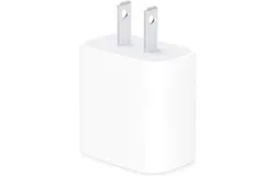 Apple 20W USB-C Power Adapter - iPhone Charger with Fast Charging Capability&comma; Type C Wall Charger