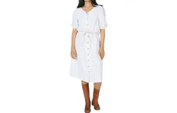 Jackson Rowe Steer Dress In White