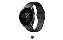 Xiaomi Watch S2  1&period;43” AMOLED Screen Heart rate sensor &lpar;with blood oxygen&rpar;-46mm Black silicone strap NEW