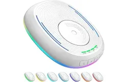 Mouse Jiggler Undetectable Mouse Mover Device with Timer&comma; ON&sol;Off Switch&comma; Breathing Light Mouse Wiggler for Prevent Computer Laptop Screen Sleep &lpar;Black&rpar;