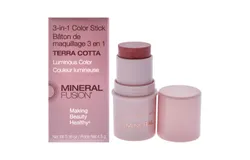 3-In-1 Color Stick - Terra Cotta by Mineral Fusion for Women - 0&period;16 oz Makeup
