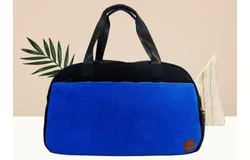 Getaway Duffel Bag - Eternal Optimist Cobalt Blue by FourFour Co